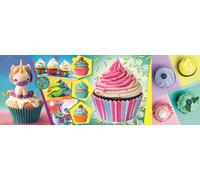 Puzzle panoramici TREFL Cupcake colorati 1000 pezzi