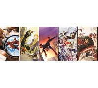 Puzzle panoramico CLEMENTONI - 80 anni di MARVEL, 1000 pezzi