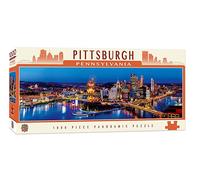 Puzzle Panoramico Di Pittsburgh Pennsylvania 1000 Pezzi 990Mm X 330Mm