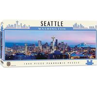 Puzzle Panoramico Di Seattle Washington Stato 1000 Pezzi 990Mm X 330Mm (Mpc)