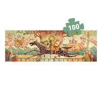 Puzzle panoramico DJECO Wonderful Ride 100 pezzi