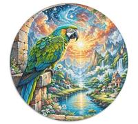 Puzzle Parrot 1000 Pezzi in Cartone Per Adulti E Ragazzi Difficile Sfida Antistress Puzzles Parrot Enchanted Land Regalo Compleanno 1000pcs (67.5x67.5cm)