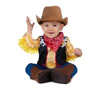 Puzzle Party Costume Carnevale Cowboy taglia 12-24 mesi