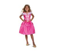 Smiffys Disney Sleeping Beauty Aurora Deluxe Costume (Size 5-6)