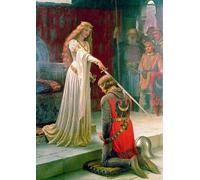 BlueBird - Puzzle Edmund Blair Leighton: The Accolade, 1901 - 1000 Pezzi