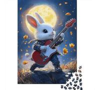 Puzzle pasquale con coniglietto dolce, 1000 pezzi, puzzle per adulti, compito di pensiero, 1000 pezzi (75 x 50 cm)