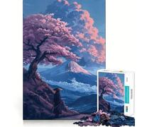 Puzzle "Passeggiata in solitudine" dal Giappone,1000 pezzi,per adolescenti,gioco stimolante per la mente,montaggio sicuro e stabile,divertimento serale in famiglia (38x52cm)