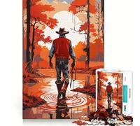 Puzzle "Passeggiata nella palude" da 1000 pezzi per ragazzi,gioco stimolante per la mente,montaggio sicuro e stabile,attività divertente per tutta la famiglia (50x75cm)