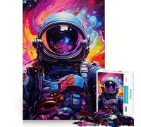 Puzzle "Passeggiata nello spazio" da 1000 pezzi per ragazzi, stimolante per la mente, ideale per il tempo libero, con bordi precisi e un regalo pensato con cura 38x26cm