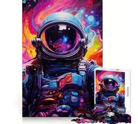 Puzzle "Passeggiata nello spazio" da 1000 pezzi per ragazzi, stimolante per la mente, ideale per il tempo libero, con bordi precisi e un regalo pensato con cura 38x26cm
