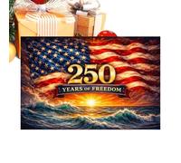 Puzzle patriottici da 1000 pezzi, 1776-2026, anniversari d'America