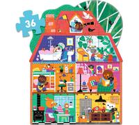 Puzzle pavimento sagomato Casetta 36 pezzi