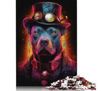 Puzzle Paws And Pistons, decorazione unica per la casa, puzzle di cartone premium per adulti e adolescenti, 1000 pezzi (75x50 cm)