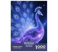 Puzzle Peacock 1000 Pezzi in Cartone Per Bambini E Adulti Gioco Da Interno Puzzles Peacock Deep Universe Regalo Per Bambini 70x50cm/1000pcs