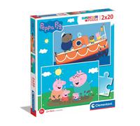 Puzzle - Peppa Pig: Clementoni - Puzzle Made In Italy Bambino 2x20