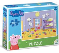 Puzzle Peppa Pig - giochi in cameretta, 60 pezzi