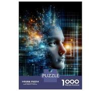 Puzzle Per Adolescenti 1000 AI Artificial Intelligence Puzzle Per Adulti Gioco Rompicapo Gara Di Velocità Manuale Per Compleanno, Natale 70x50cm/1000pcs