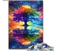 Puzzle per adolescenti 1000 Albero della vita, giocattoli per l'intrattenimento della famiglia, ideali come regali per tutta la famiglia per 14+ 50x75cm