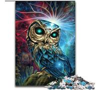 Puzzle per adolescenti 1000 animali fantasy gufo, gioco intellettuale giocattolo che rafforza l'amore tra coppie dai 14 anni in su (dimensioni 26x38cm)