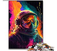 Puzzle per adolescenti 1000 avventure astronautiche, gioco per famiglie, antistress, sfida difficile, rafforza l'amore tra coppie (dimensioni 26x38cm)