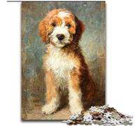 Puzzle per adolescenti 1000 cani alla moda, per età 14+, adatti per coppie, attività divertenti a casa, regalo di compleanno, regali da viaggio dimensioni 50x75cm