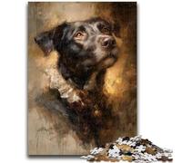 Puzzle per adolescenti 1000 cani felici per età 14+ gioco rompicapo miglior regalo per adulti e adolescenti 50x75cm