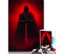 Puzzle per adolescenti 1000 Fantasy Ninja Knight Puzzle da 1000 pezzi antistress per trascorrere il tempo libero a casa lista dei desideri con Babbo Natale 75x50cm