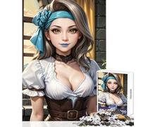 Puzzle per adolescenti 1000 giocattoli fai da te in rubino ottimo regalo per giochi rompicapo aiuta ad allenare il cervello dimensioni 38x26cm