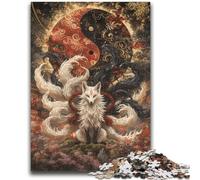 Puzzle per adolescenti 1000 giochi educativi di Fox God, decorazione per la casa, ideale come regalo per tutta la famiglia, 50x75cm