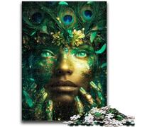 Puzzle per adolescenti 1000 giochi educativi sullo spirito della foresta cosmica, decorazione per la casa, ideale come regalo per tutta la famiglia, 26x38cm