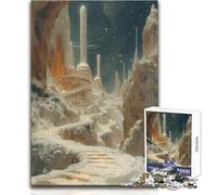 Puzzle per adolescenti 1000 giochi per esplorare i pianeti, vacanze a casa, giochi per la famiglia, ottimo regalo per i giochi (dimensioni 38x52cm)