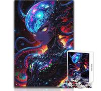 Puzzle per adolescenti 1000 giochi per famiglie con ragazze anime cosmiche, ideali per trascorrere le vacanze in famiglia, ottimo regalo per i giochi (dimensioni 38x52cm)