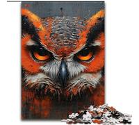 Puzzle per adolescenti 1000 gufi misteriosi, adatti dai 14 anni in su, giochi educativi per la casa, giocattoli fai da te, opere d'arte, regalo (dimensioni 26x38cm)