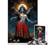 Puzzle per adolescenti 1000 Kali Ma Presenza Divina Giocattoli fai da te Ottimo regalo per giochi Gioco rompicapo Aiuta il cervello a esercitare Dimensioni 38x52cm