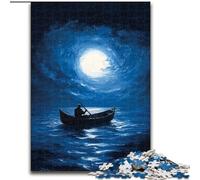 Puzzle per adolescenti 1000 navi sotto le stelle, adatti dai 14 anni in su, giochi educativi per la casa, giocattoli fai da te, opere d'arte, regalo (dimensioni 50x75cm)