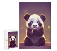 Puzzle Per Adolescenti 1000 PCS Adorable Panda Portrait Puzzle Giochi Rilassanti Decorazione Per La Casa Regali Unici Per Compleanno 1000 PCS