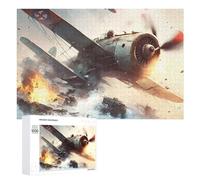 Puzzle Per Adolescenti 1000 PCS Aerial Battle Over The Ocean Puzzle Per Adulti Gioco Rompicapo Difficile Difficile Unico Compleanno E Regali 1000 PCS