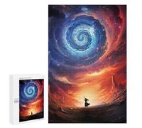 Puzzle per Adolescenti 1000 PCS Anime Black Hole Creator Puzzle per Adulti Giocattoli Antistress per Divertimento Famiglia Interazione Tra Genitori E Figli 1000 PCS