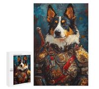 Puzzle Per Adolescenti 1000 PCS Australian Shepard Protector Puzzle Per Adulti Giocattolo Decorazione Da Parete Vacanza A Casa Passatempo Riduzione Dello Stress Regali 1000 PCS