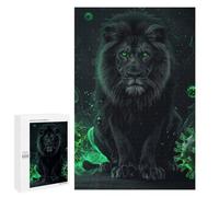 Puzzle Per Adolescenti 1000 PCS Black Lion The Ultimate Protector Puzzle Per Adolescenti Migliora La Memoria Per Compleanno, Natale Bellissimo Gioco Dal Design 1000 PCS