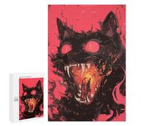 Puzzle Per Adolescenti 1000 PCS Cat On Fire Puzzle, Gioco Rompicapo, Regalo Di Compleanno, Attività Divertenti Da Fare A Casa, 1000 PCS