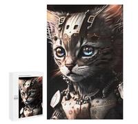 Puzzle Per Adolescenti 1000 PCS Cat Robot Puzzle Per Adulti, Gioco Rompicapo, Decorazione Perfetta, Divertimento A Casa, Attività, 1000 PCS