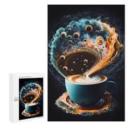 Puzzle Per Adolescenti 1000 PCS Coffee Planet Puzzle Per Adolescenti Giocattoli Antistress Assemblaggio Di Modelli Regali Unici Per Compleanno E Natale 1000 PCS