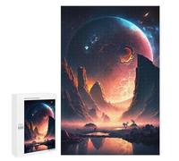 Puzzle per Adolescenti 1000 PCS Cosmic Dream Landscape Puzzle per Adolescenti Giocattoli Antistress Migliora La Memoria 1000 PCS