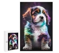 Puzzle Per Adolescenti 1000 PCS Cute Universe Puppy Puzzle Per Adulti Giochi Rilassanti Decorazione Murale Attività Divertenti A Casa 1000 PCS