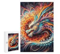 Puzzle Per Adolescenti 1000 PCS Dragon of The Prism Realms Puzzle Giochi Rilassanti Decorazione Per La Casa Regali Unici Per Compleanno 1000 PCS