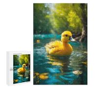 Puzzle Per Adolescenti 1000 PCS Ducklings Delight Puzzle Per Adulti Giochi Rilassanti Sfida Difficile Attività Divertenti A Casa 1000 PCS