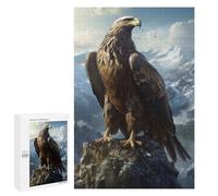 Puzzle Per Adolescenti 1000 PCS Eagle On Mountain Top Puzzle Antistress Decorazione Per La Casa Regali Unici Per Compleanno E Natale 1000 PCS