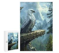 Puzzle Per Adolescenti 1000 PCS Eagle on Mountaintop Puzzle Per Adulti Giochi Rilassanti Sfida Difficile Attività Divertenti A Casa 1000 PCS