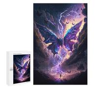 Puzzle Per Adolescenti 1000 PCS Electric Butterfly Sky Puzzle Per Adolescenti Analisi E Logica Difficile E Stimolante Ottimo Regalo Per I Giocatori 1000 PCS